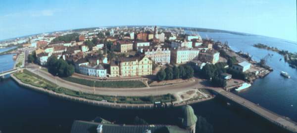 Вид центра города.